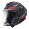 Kask otwarty SCHUBERTH J2 ECE SIGMA RED czarny czerwony