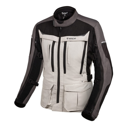 Kurtka tekstylna damska SECA DISCOVERY LADY GREY szary czarny