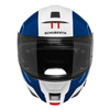 Kask szczękowy SCHUBERTH C5 ECE MASTER BLUE biały niebieski czerwony