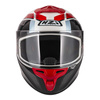 Kask integralny NZI TRENDY RAPID WHITE RED BLUE RED biały czerwony niebieski