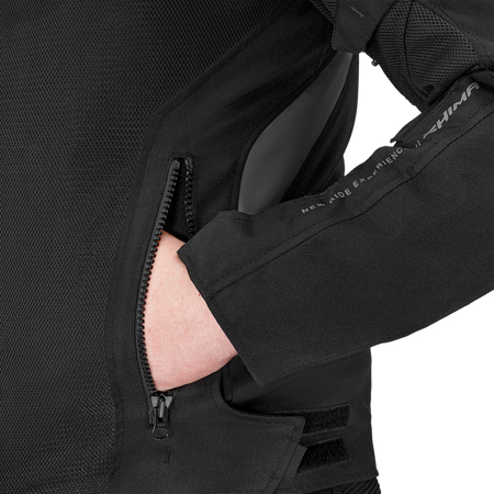 Kurtka tekstylna SHIMA RUSH 2.0 VENTED BLACK czarny