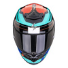 Kask integralny SCORPION EXO R1 EVO AIR BLAZE BLACK/BLUE/RED czarny niebieski czerwony