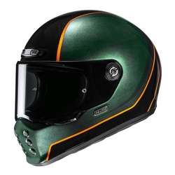 Kask integralny HJC V10 HODU GREEN/BLACK zielony czarny