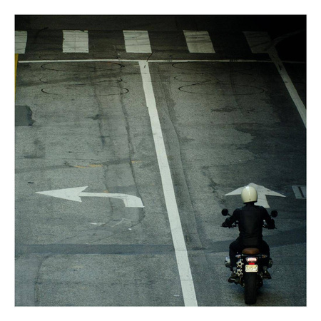 Kurtka skórzana SPIDI GARAGE BLACK czarny