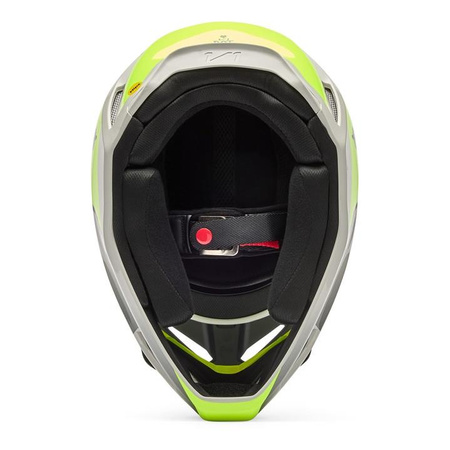 Kask cross FOX V1 COLLECT GREY/YELLOW szary żółty fluo