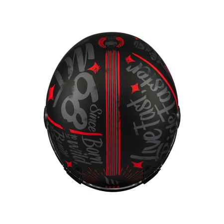 Kask integralny MT JARAMA SV ART. BLACK/RED czarny czerwony