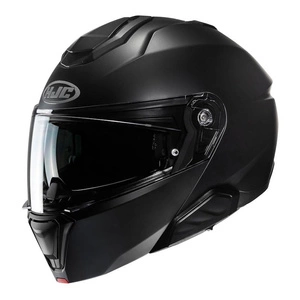 Kask szczękowy HJC I91 SEMI FLAT BLACK czarny mat