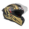 Kask integralny NZI TRENDY FLAG BLACK GOLD MATT czarny złoty