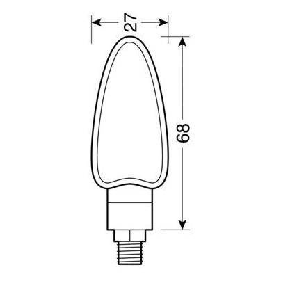 Kierunkowskazy LAMPA ARROW BLACK