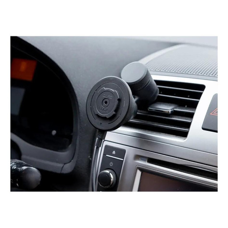 Podstawa QUAD LOCK w kratkę wentylacyjną samochodu czarny