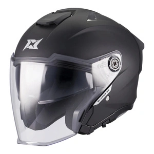 Kask otwarty AXXIS BLAZER SV SOLID A1 MATT BLACK czarny mat