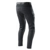 Jeansy motocyklowe OZONE FASTER TAPERED FIT BLACK czarny