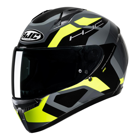 Kask integralny HJC C10 TINS GREY/YELLOW szary żółty fluo czarny