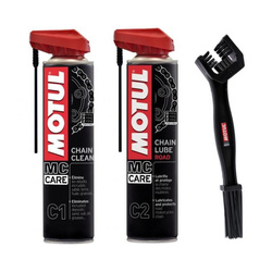 Zestaw do pielęgnacji łańcucha MOTUL CHAIN CARE KIT C1+C2