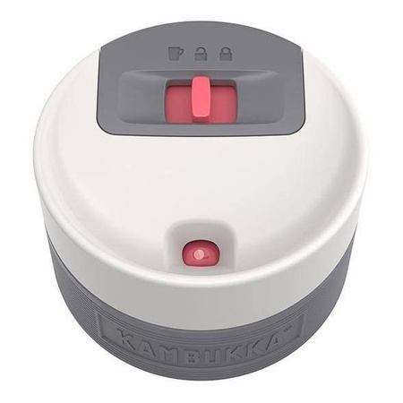 Kubek termiczny KAMBUKKA ETNA Pink Blossom 500ml biały różowy szary