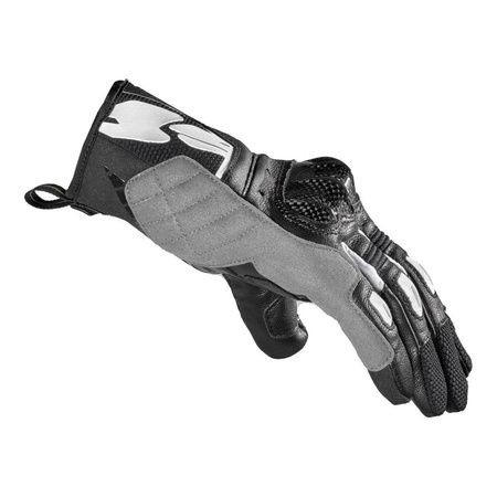 Rękawice miejskie damskie SPIDI G-CARBON LADY BLACK/WHITE czarny biały
