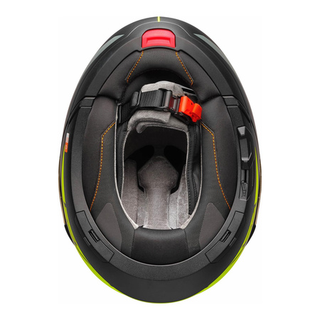 Kask szczękowy SCHUBERTH C4 PRO ECE MERAK YELLOW czarny szary żółty fluo