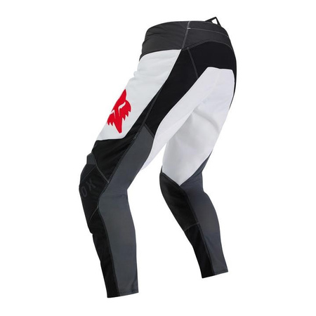 Spodnie cross FOX 180 FLOW WHITE/RED biały czerwony
