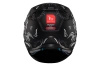 Kask otwarty z wpinaną szczęką MT STREETFIGHTER SV S HELLISH MATT BLACK/GREY czarny szary