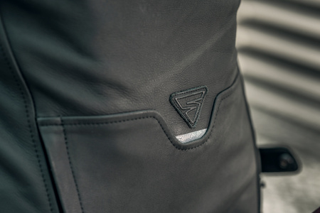 Kurtka skórzana SHIMA SHADOW BLACK czarny