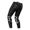 Spodnie cross FOX FLEXAIR CELZ LE BLACK czarny biały