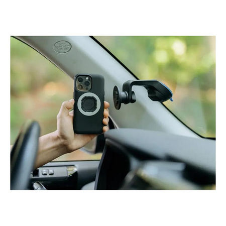 Podstawa QUAD LOCK z przyssawką do szyby/deski rozdzielczej czarny