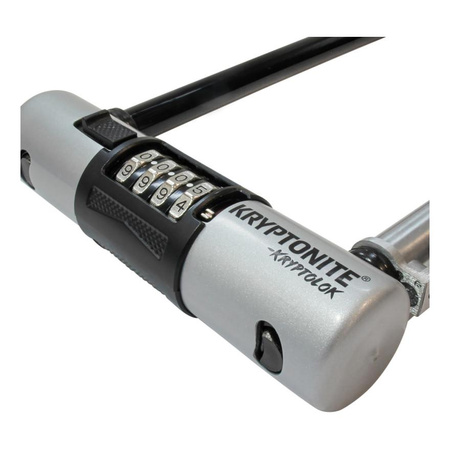 Zapięcie U-Lock KRYPTONITE COMBO czarny srebrny