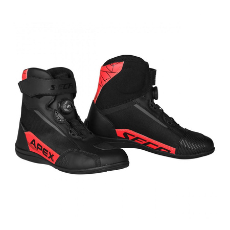 Buty krótkie SECA APEX PRO FLUO RED czarny czerwony fluo