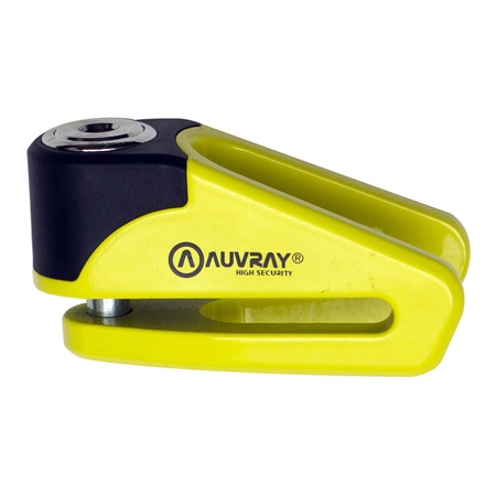 Blokada na tarczę hamulcową AUVRAY BD210 YELLOW żółty