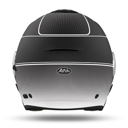 Kask otwarty Airoh HELIOS MAP WHITE MATT biały czarny