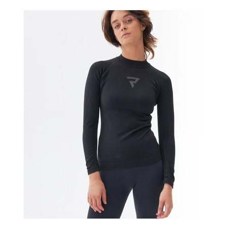 Koszulka termoaktywna damska REBELHORN FREEZE II LADY BLACK czarny