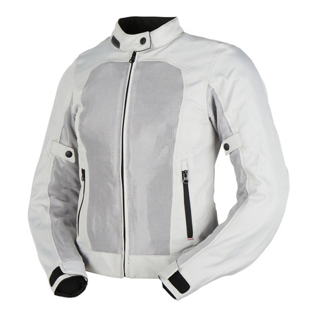 Kurtka tekstylna damska FURYGAN GENESIS MISTRAL LADY EVO 2 PEARL/PEARL biały