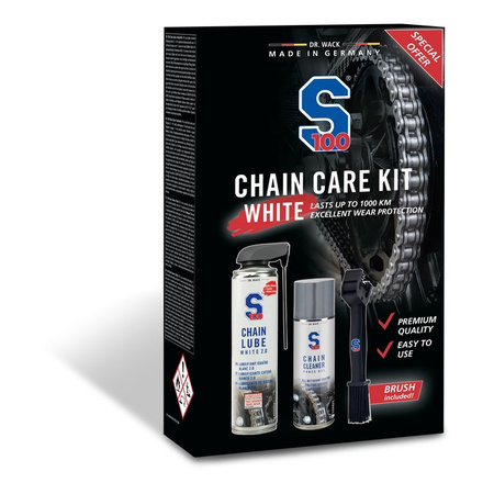 ZESTAW DO CZYSZCZENIA ŁAŃCUCHA S100 CHAIN CARE KIT