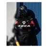 Kurtka tekstylna SECA SUMMER WAY BLACK/RED czarny czerwony