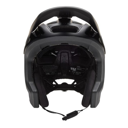 Kask rowerowy FOX DROPFRAME PRO GRID BLACK czarny