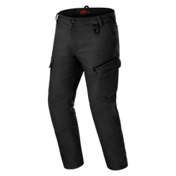 Jeansy motocyklowe SHIMA RECON BLACK czarny