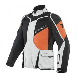 Kurtka tekstylna DAINESE D-EXPLORER 2 GORE-TEX WHITE/ORANGE biały czarny pomarańczowy