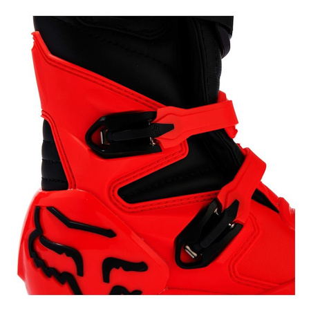 Buty cross dziecięce FOX JUNIOR COMP FLUO RED czerwony fluo