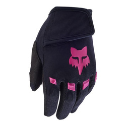 Rękawice cross dziecięce FOX KIDS DIRTPAW BLACK/PINK czarny różowy