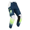 Spodnie cross FOX 180 FLORA DARK INDIGO granatowy żółty fluo
