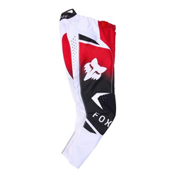 Spodnie cross dziecięce FOX JUNIOR 180 SHIELD FLUO RED czerwony fluo