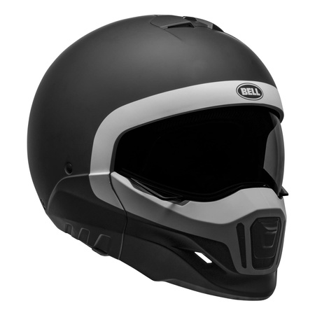 Kask szczękowy BELL BROOZER CRANIUM MATTE BLACK/WHITE czarny biały