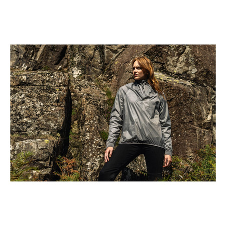 Kurtka tekstylna damska KNOX TOR LADY LIGHT GREY szary