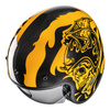 Kask otwarty HJC V31 FLAME YELLOW/BLACK żółty czarny