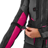 Kurtka tekstylna damska SHIMA HERO 2.0 LADY PINK czarny szary różowy