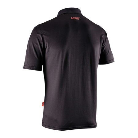 Koszulka T-shirt LEATT POLO TEAM BLACK czarny