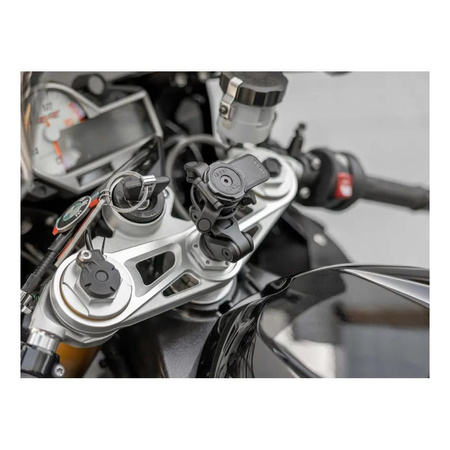 Podstawa QUAD LOCK PRO montowana w sztycę główki ramy czarny