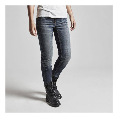 Jeansy motocyklowe damskie SPIDI J-TRACKER LADY DARK BLUE granatowy niebieski