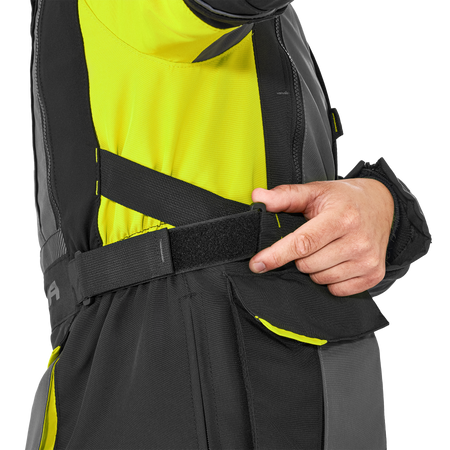 Kurtka tekstylna SHIMA HERO 2.0 MEN FLUO czarny szary żółty fluo
