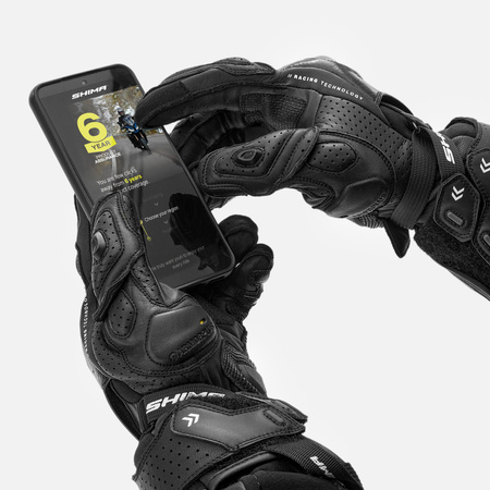 Rękawice sportowe SHIMA RS-3 BLACK czarny